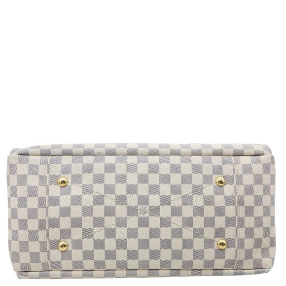 Louis Vuitton  Artsy MM Damier Azur Hobo Bag White - Picture 8 of 13